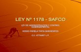 LEY Nº1178-SAFCO