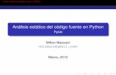 Pylint: Análisis estático del código fuente en Python