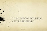 Comunión y ecumenismo