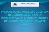 PROPUESTA DE GESTION DEL CONOCIMIENTO EN LA COOPERATIVA DE AHORRO Y CREDITO"DANIEL ALVAREZ BURNEO"