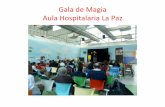 Gala de magia Aula Hospitalaria La Paz