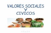 PROGRAMACIÓN DIDÁCTICA PRIMARIA VALORES SOCIALES Y CÍVICOS