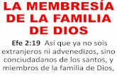 La membresía de la familia de dios