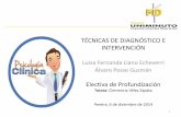 Técnicas de diagnóstico e intervención en la psicología clínica