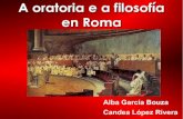 A oratoria e a filosofía en roma