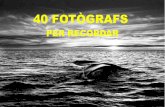 40 fotògrafs per Neus Garí
