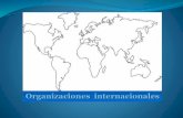 Organismos Internacionales, naturaleza, criterios, establecimientos