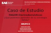 Caso de estudio: FAGOR Electrodomésticos ¿Qué podemos aprender de su estrategia fallida?