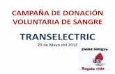 Donación de Sangre Transelectric