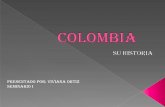 Colombia su historia