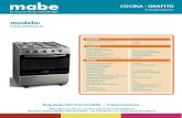 Cocina Mabe CMC20AGX-0