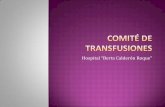 Comité de transfusiones