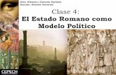 El estado romano como modelo político
