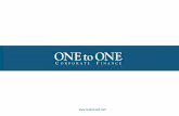ONEtoONE Corporate Finance - Compraventa de empresas