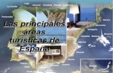 Principales áreas turísticas en España