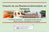 Creación de una residencia universitaria en tarragona
