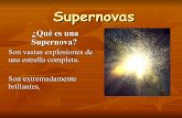 SUPERNOVAS Y SISTEMA SOLAR