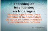 03 tecn. inteligentes nicaragua. foro de agua 2014