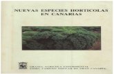 Nuevas especies horticolas en canarias