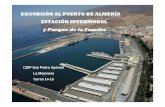 Viaje al puerto de Almería, Estación intermodal y Parque de la Familia