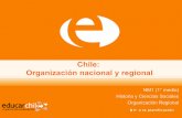 Organizacion nacional y regional