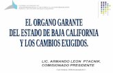 Iniciativa de Ley de Transparencia para BC, Lic. Armando León Ptacnik