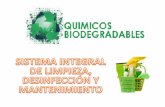 Productos de aseo y limpieza   quimicos biodegradables