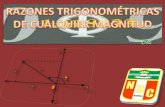 Razones trigonométricas de cualquier magnitud