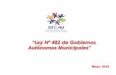 Ley Nº 482 de Gobiernos Autónomos Municipales