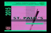 St. Paul's International Literary Prize - 2015