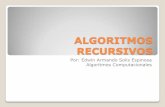 Algoritmos recursivos