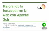 Mejorando la búsqueda Web con Apache Solr