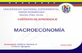 Macroeconomía.  2013