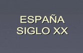 España siglo xx