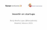 Invertir en startups (26 Feb 2015)