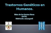 "Genetica y mutaciones en humanos"