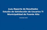 Estudio de satisfacción de usuarios TI Municipalidad de Puente Alto