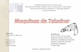 Maquinas de taladrar presentación (1)