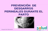 Prevención de desgarros perineales durante el parto