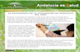 Andalucía es salud núm 269: 25 aniversario de la Convención de los Derechos del Niño
