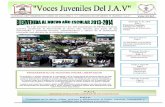Periodico "Voces Juveniles del JAV" septiembre/ octubre 2013