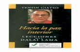 Giatso, tensin   hacia la paz interior, lecciones del dalai lama [libros en español - budismo]