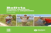 Bolivia, cambio climatico, pobreza y adaptación