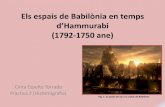 L’espai de babilònia en temps d’hammurabi