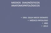 Medios  diagnósticos anatomopatológicos