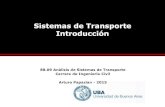 Sistemas de transporte - Introducción