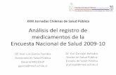 Análisis del registro de medicamentos en la encuesta nacional de salud 2009 10