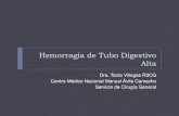 Hemorragia de Tubo Digestivo Alta
