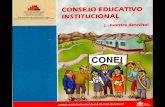 CONEI Consejo Educativo Institucional ¡...nuestro derecho!