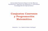 Unmsm   fisi - conjuntos convexos y programación matemática - io1 cl02